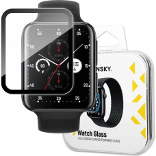 Wozinsky Watch Glass hybrid glass for Oppo Watch 2 42 mm black