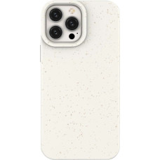 Hurtel Eco Case case for iPhone 14 Plus silicone degradable cover white