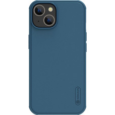 Nillkin Super Frosted Shield Pro Magnetic Case for iPhone 14 Plus with MagSafe magnetic blue