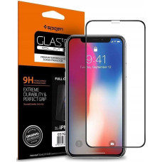 Spigen TEMPERED GLASS Spigen GLASS FC IPHONE 11 BLACK