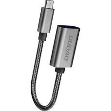 Dudao adapter adapter OTG cable from USB 2.0 to micro USB gray (L15M)