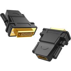 Ugreen HDMI adapter (female) - DVI 24 + 1 (male) FHD 60 Hz black (20124)