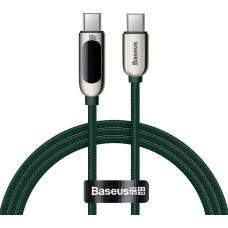 Baseus CATSK-B06 USB-C - USB-C PD cable 100W 5A 480Mb/s 1m - green