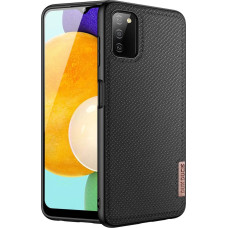 Dux Ducis Fino case covered with nylon material for Samsung Galaxy A03s black