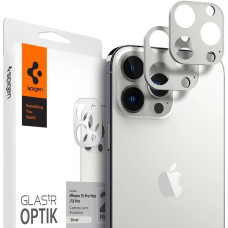 Spigen CAMERA COVER Spigen OPTIK.TR CAMERA PROTECTOR 2-PACK IPHONE 13 PRO / 13 PRO MAX SILVER