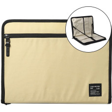 Ringke Smart Zip Pouch for a laptop up to 13" with a stand - beige