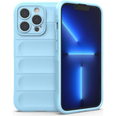 Hurtel Magic Shield Case for iPhone 13 Pro Max flexible armored cover light blue