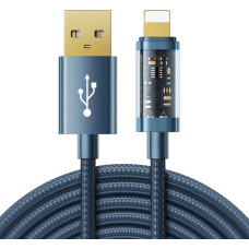 Joyroom USB cable - Lightning for charging / data transmission 2,4A 20W 2m blue (S-UL012A20)