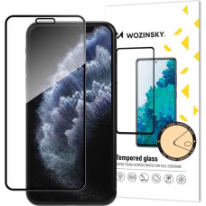 Wozinsky super tough full glue tempered glass full screen with frame case friendly Apple iphone 11 pro / iphone xs / iphone x black