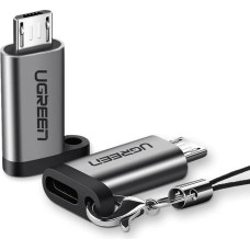 Ugreen adapter USB Type C to micro USB adapter gray (50590)