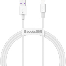 Baseus Superior USB Cable - USB Type C 66 W 6A 1 m White (CATYS-02)