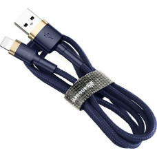 Baseus Cafule USB-A / Lightning 1.5A QC 3.0 cable 2 m - blue-gold