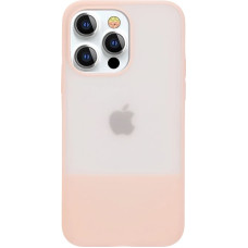 Kingxbar Plain Series case cover for iPhone 13 silicone cover pink