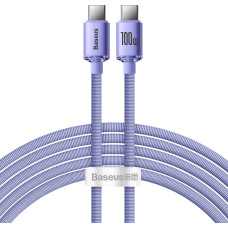 Baseus CAJY000705 USB-C - USB-C PD QC cable 100W 5A 480Mb/s 2m - purple