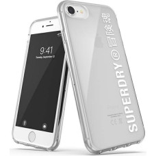 Superdry Snap iPhone 6/6s/7/8/SE 2020 / SE 2022 Clear Case biały/white 41573