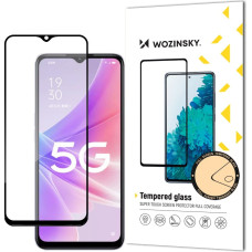 Wozinsky Super Durable Full Glue Tempered Glass Full Screen With Frame Case Friendly Realme Narzo 50 Black