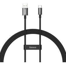 Baseus Superior Series SUPERVOOC USB-A to USB-C cable 65W 1m black