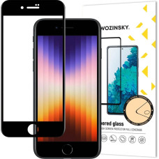 Wozinsky Apple  iPhone SE 2022 / SE 2020 / iPhone 8 / iPhone 7 Tempered Glass Black