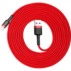 Baseus Cafule USB-A / Lightning 2A QC 3.0 cable 3 m - red