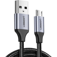 Ugreen US290 60146 USB-A / micro USB 2.4A cable 1m - gray