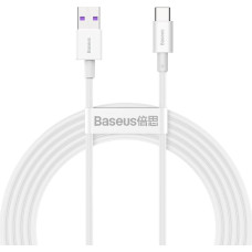 Baseus Superior cable USB - USB TypeC 66 W 6A 2 m White (CATYS-A02)