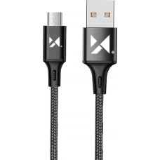 Wozinsky cable USB - microUSB 2,4A 1m black (WUC-M1B)