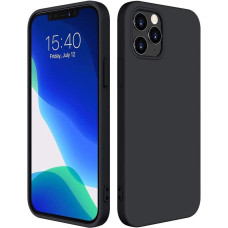 Hurtel Silicone Case Soft Flexible Rubber Cover for Xiaomi Redmi Note 10 5G / Poco M3 Pro black