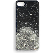 Hurtel Star Glitter Shining Cover for iPhone 13 Pro black