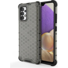 Hurtel Honeycomb case armored cover with a gel frame for Samsung Galaxy A03s (166.5) black