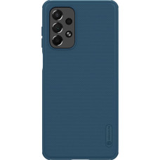 Nillkin Super Frosted Shield Pro durable case cover for Samsung Galaxy A73 blue