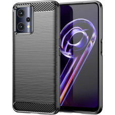 Hurtel Carbon Case Flexible Cover Realme 9 Pro black