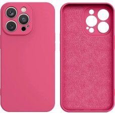 Hurtel Silicone case iPhone 14 Plus silicone case fuchsia