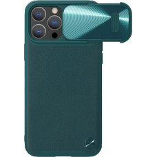 Nillkin CamShield Leather S Case iPhone 14 Pro Max case with camera cover green