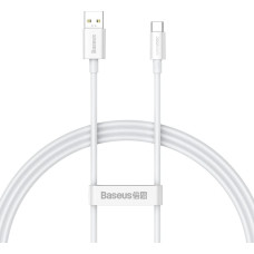 Baseus Superior Series SUPERVOOC USB-A to USB-C 65W 1m cable white