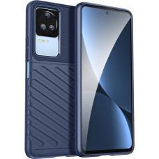 Hurtel Thunder Case for Xiaomi Poco F4 5G silicone armor case blue