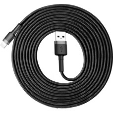 Baseus Cafule USB-A / Lightning 2A QC 3.0 cable 3 m - black and gray