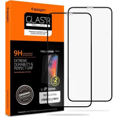 Spigen TEMPERED GLASS Spigen GLASS FC 2-PACK IPHONE 11 PRO BLACK