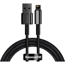 Baseus Tungsten USB - Lightning cable 2.4 A 1 m black (CALWJ-01)