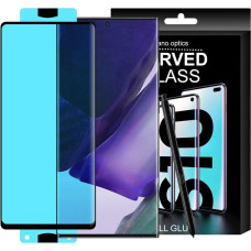 Hurtel 3D Edge Nano Flexi Glass Hybrid Full Screen Protector with frame for Samsung Galaxy S21+ 5G (S21 Plus 5G) black