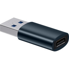 Baseus Ingenuity Series Mini USB 3.1 OTG to USB Type C adapter blue (ZJJQ000103)