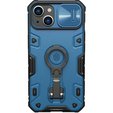 Nillkin CamShield Armor Pro Magnetic Case iPhone 14 case magnetic MagSafe cover with camera cover blue