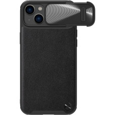 Nillkin CamShield Leather S Case iPhone 14 case cover with camera cover black