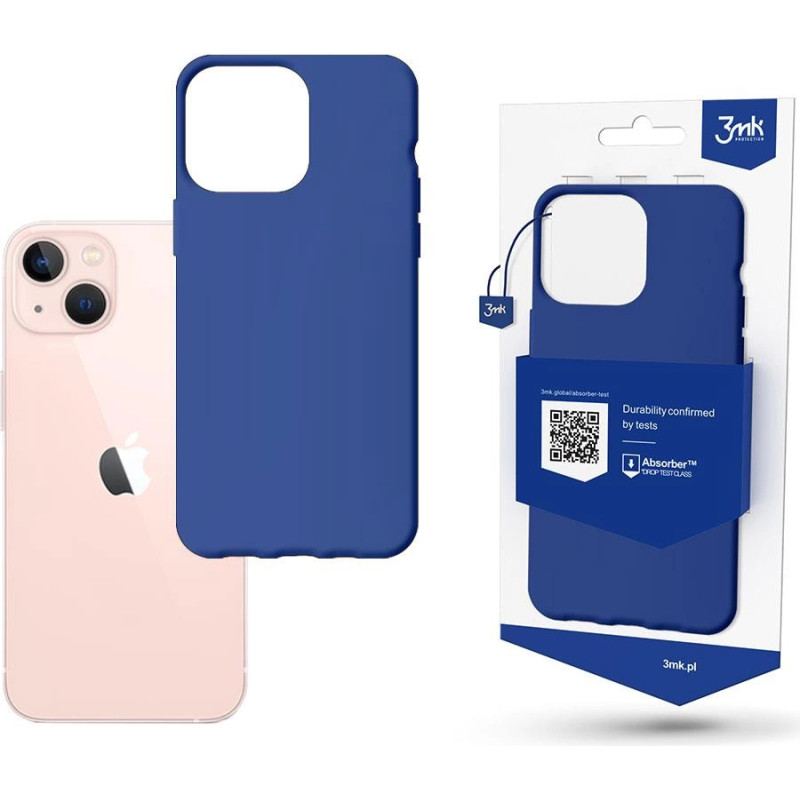 3Mk Protection Case for iPhone 14 Plus from the 3mk Matt Case series - blue