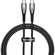 Baseus CADH000701 USB-C - USB-C PD cable 100W 5A 480Mb/s 1m - black