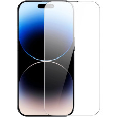 Baseus Full Screen Tempered Glass for iPhone 14 Pro Max with Speaker Cover 0.4mm + Mounting Kit