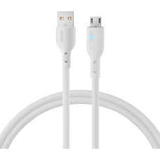 Joyroom USB - micro USB cable 2.4A 1.2m Joyroom S-UM018A13 - white