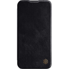 Nillkin Qin Leather Pro Case Case for Samsung Galaxy A54 5G Flip Cover Camera Protector Black