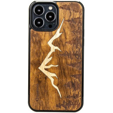 Bewood Wooden case for iPhone 13 Pro Max Bewood Imbuia Mountains