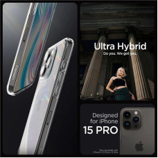 Spigen CRYSTAL HYBRID IPHONE 15 PRO - transparent