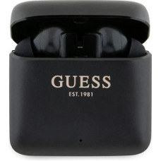 Guess Bluetooth headphones GUTWSSU20ALEGK TWS + docking station black/black Printed Logo